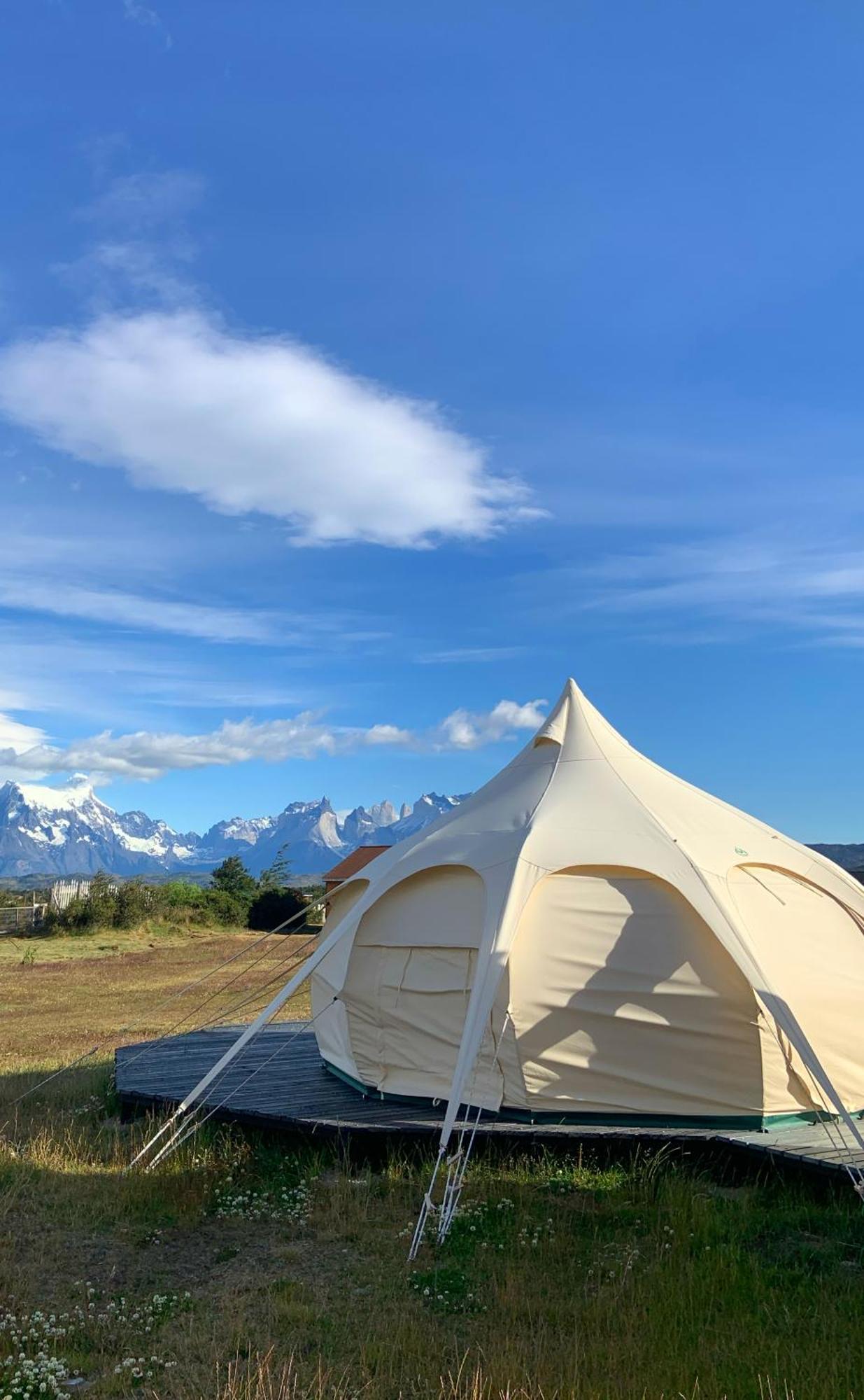 Chilenativo Riverside Camp Torres del Paine Nemzeti Park Kültér fotó